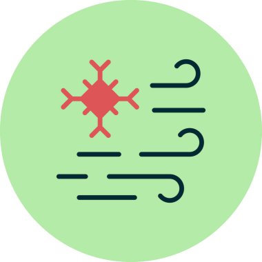 Yılbaşı ve Yeni Yıl simgesinin vektör illüstrasyonu