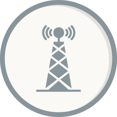anten, kule, kablosuz ağ, sinyal, vektör illüstrasyonu