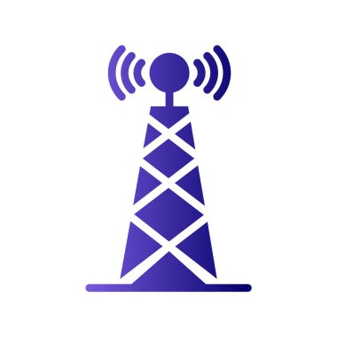 anten, kule, kablosuz ağ, sinyal, vektör illüstrasyonu