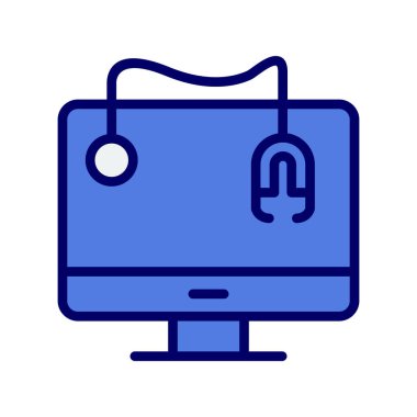 bilgisayar simgesi vektör illüstrasyonu