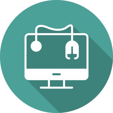 bilgisayar simgesi vektör illüstrasyonu