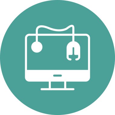 bilgisayar simgesi vektör illüstrasyonu