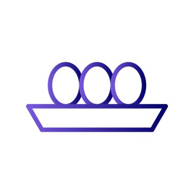 Gıda simgesinin vektör illüstrasyonu