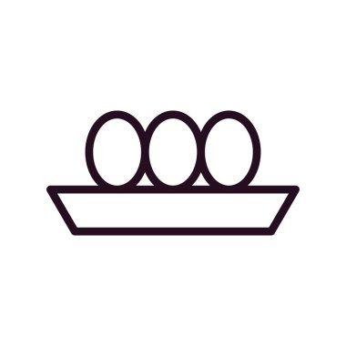 Gıda simgesinin vektör illüstrasyonu