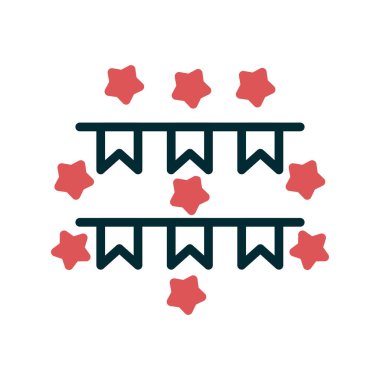 Modern b simgesinin vektör illüstrasyonu