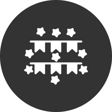 Çelenk, vektör illüstrasyonu basit tasarım