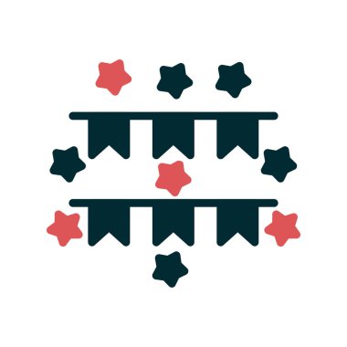 Çelenk, vektör illüstrasyonu basit tasarım