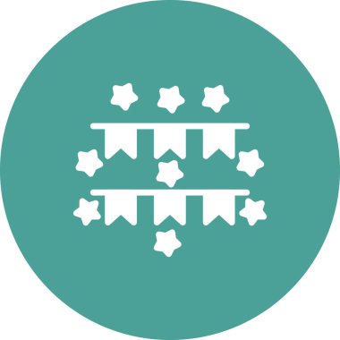 yıldız simgesi vektör illüstrasyonu