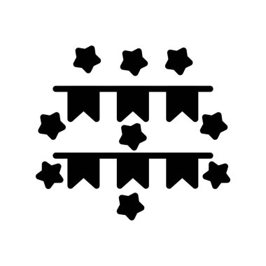 Çelenk, vektör illüstrasyonu basit tasarım