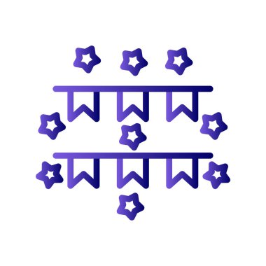 Çelenk, vektör illüstrasyonu basit tasarım