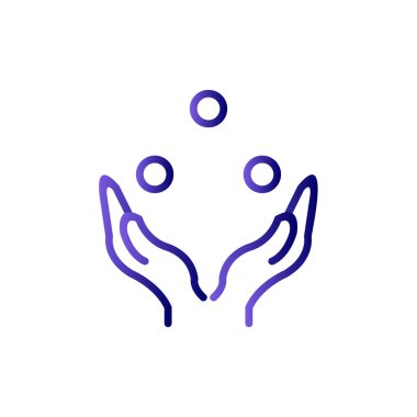 bir kalp simgesi, konsept illüstrasyon, taslak sembol, vektör işareti, doğrusal biçim.