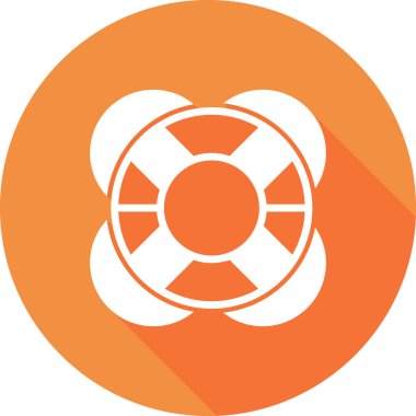 yaşam şamandırası vektör illüstrasyonu 