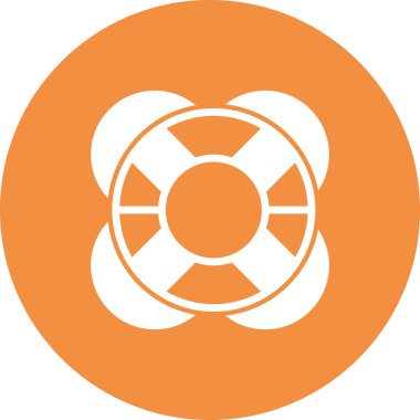 yaşam şamandırası vektör illüstrasyonu 