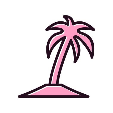 Palmiye ağacı çizimi