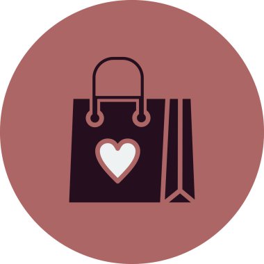 Alışveriş çantası. Web simgesi