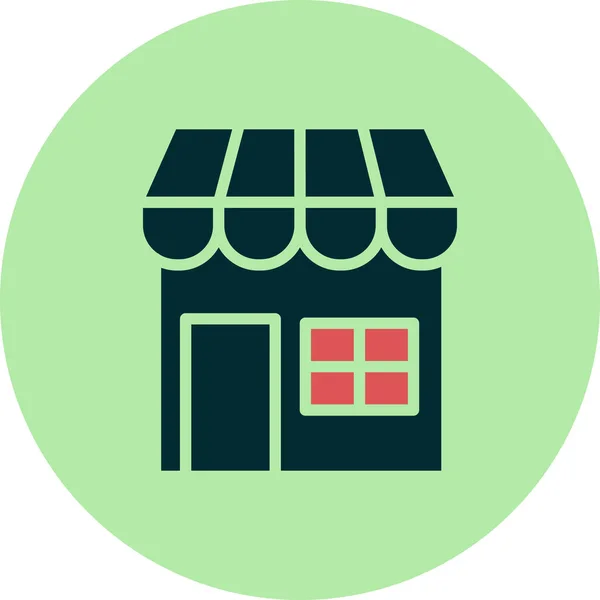 Store Icon Vector Art Illustration — Stockvektor