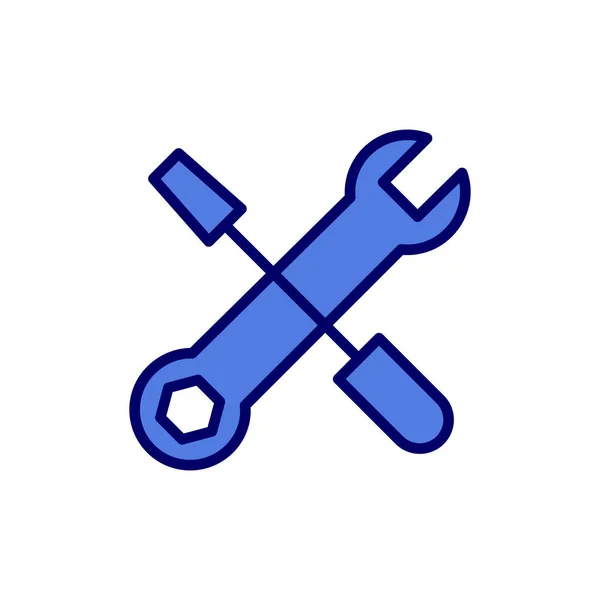 Ikona Narzędzia Ilustracja Wektora — Wektor stockowy