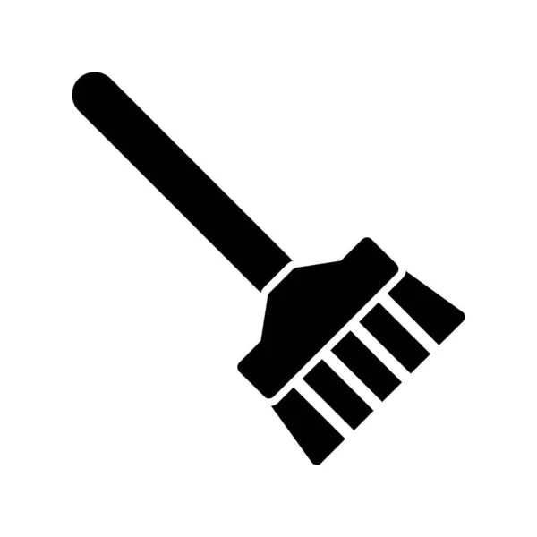 Broom Icon Vector Illustration — Stock Vector