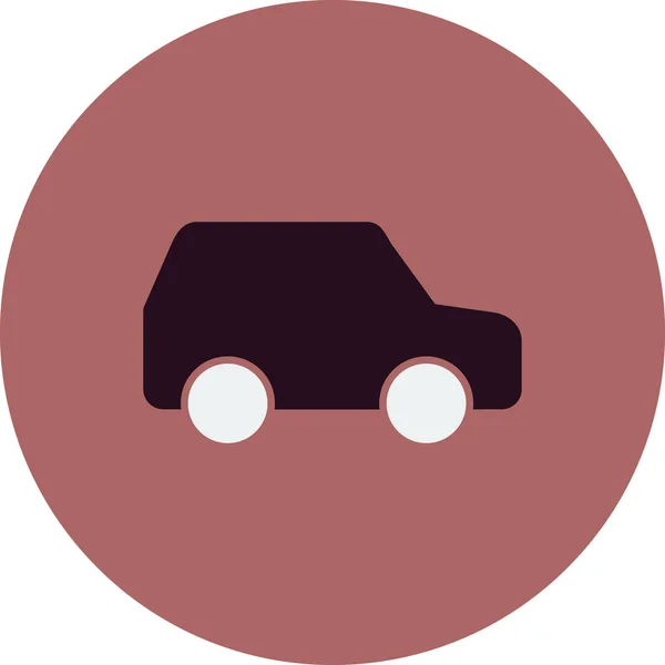 Araba Simgesi Vektör Logo Tasarımı — Stok Vektör