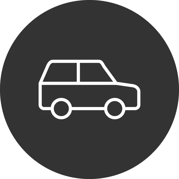 Іконка Автомобіля Векторний Дизайн Логотипу — стоковий вектор