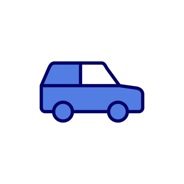 Icono Del Coche Vector Logo Design — Vector de stock