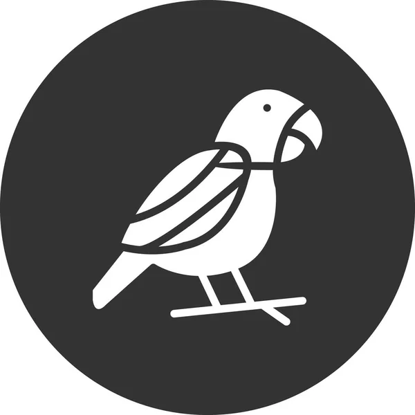 Векторная Иллюстрация Иконки Птицы — стоковый вектор