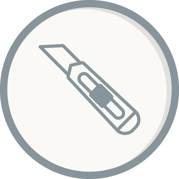 Schneidwerkzeug Symbol Vektor Illustration — Stockvektor