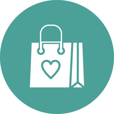 alışveriş poşeti vektör simgesi