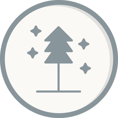 Yılbaşı ağacı. Basit tasarım