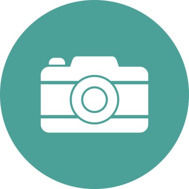 Fotoğraf makinesi. Web simgesi