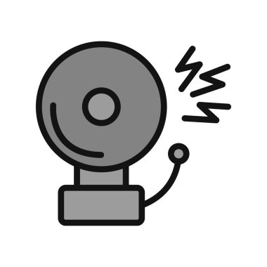 ccTV kamera simgesinin vektör illüstrasyonu