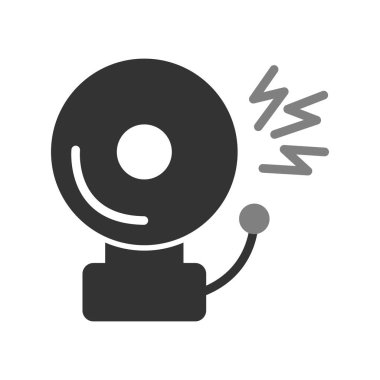 Yangın söndürme ikonu. Web için ccTV kamera vektör simgelerinin basit illüstrasyonu