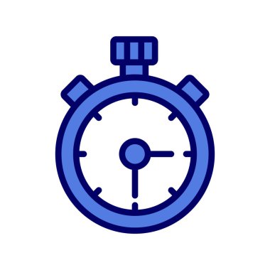 Zaman simgesi vektör illüstrasyonu