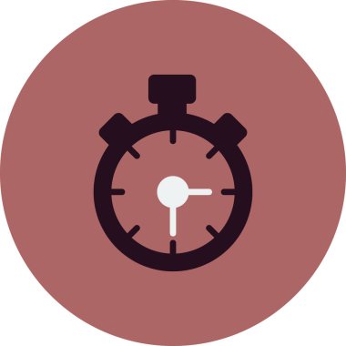 Kronometre simgesi çizimi