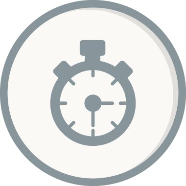 Kronometre Web simgesi basit tasarım