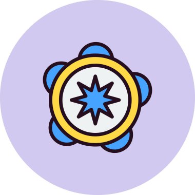 seo modern simgesinin vektör illüstrasyonu