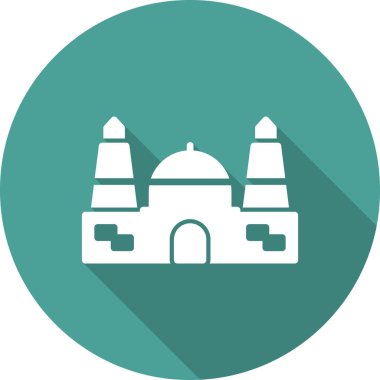 Cami. Web simgesi basit tasarım