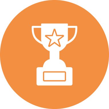 kupa simgesi vektör illüstrasyonu