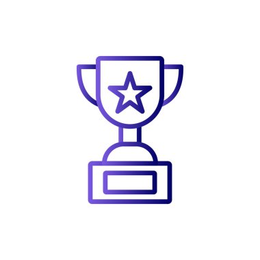 kupa simgesi vektör illüstrasyonu