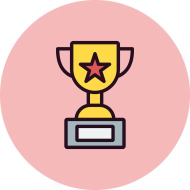 ödül simgesi vektör illüstrasyonu