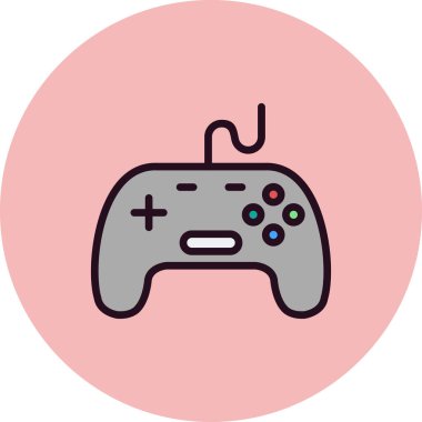 joystick vektör resimleme