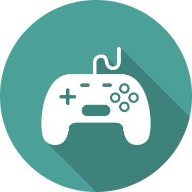 Bir oyun çubuğu simge vektör çizim