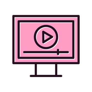 Viral pazarlama simgesi, vektör illüstrasyonu