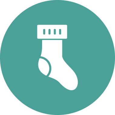 Yılbaşı çorabı. Web simgesi