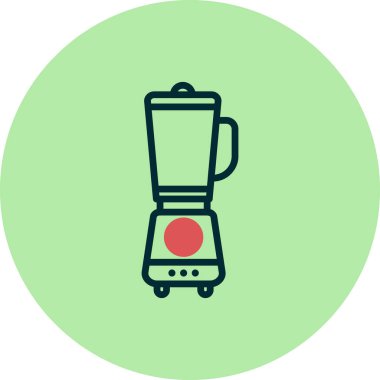 Blender simgesi vektör illüstrasyonu