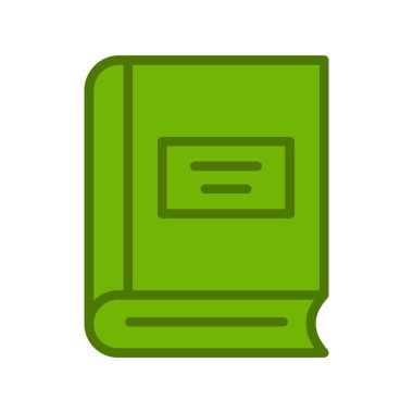 kitap simgesi vektör illüstrasyonu