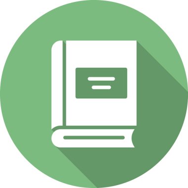 kitap simgesi vektör illüstrasyonu