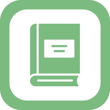 kitap simgesi vektör illüstrasyonu