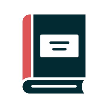 kitap simgesi vektör illüstrasyonu