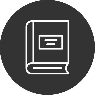 kitap simgesi vektör illüstrasyonu